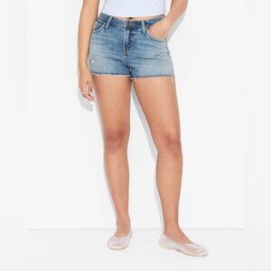 Wild Fable Women's Mid-Rise EasyRigid Cut-Off Jean Shorts
